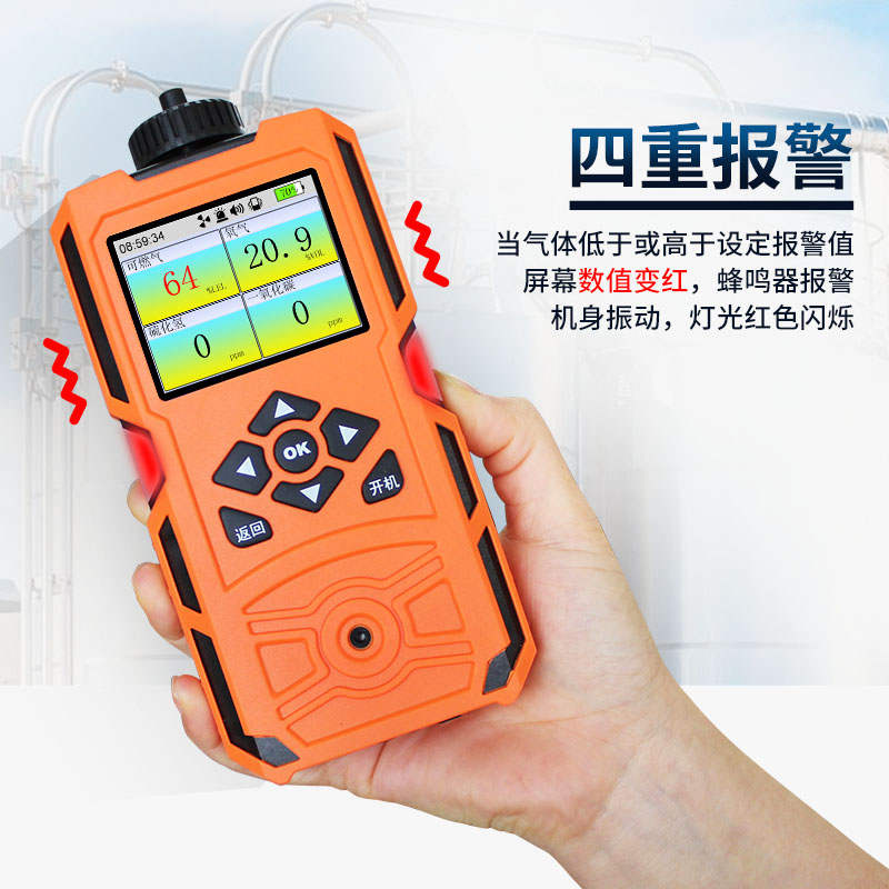 泵吸式气体检测仪