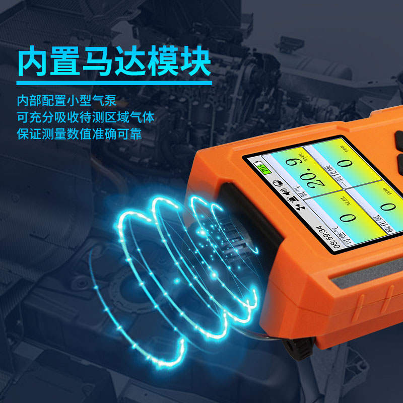 泵吸式气体检测仪